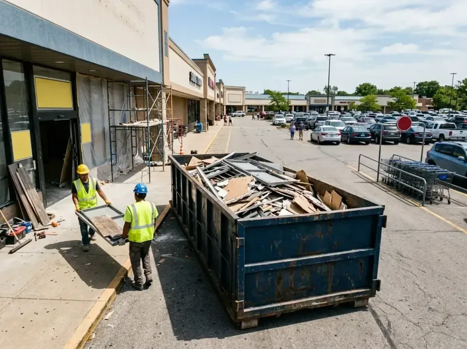 retail-store-renovation-debris-003 — frequently asked questions, Roll-off Dumpster Rentals in The Village of Indian Hill, OH